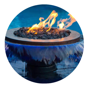 Dreffco 17 Inch Stainless Steel Fire Pit or Fireplace Triple Flame Row Gas Burner Pan LP 