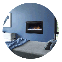 Wall Mount Electric Fireplaces