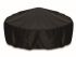 Two Dogs Designs Round 80 Inch Black Fire Pit Cover