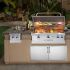 American Outdoor Grill Built-In Double Side Burner Lifestyle