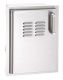 Fire Magic Premium Single Access Door with Tank Tray, Left Hinged and Raised