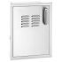 Fire Magic Premium Single Access Door with Tank Tray, Right Hinged and Flush Mounted