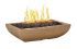 American Fyre Designs Bordeaux Rectangle Fire Bowl, 50x30-Inch