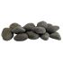 American Fireglass Ceramic Lite Stones, 15 Stone Set, Thunder Gray