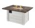 The Outdoor GreatRoom Company ALC-1224 Alcott Gas Fire Pit Table, 36.75x48-Inches