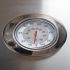 Custom Designed Analog Thermometer with Stainless Steel Bezel
