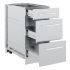 Broil King 802500 Stainless Steel 3-Drawer Cabinet