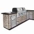 Broil King IMP-XLSBI Imperial XLS Dual Oven 6-Burner Built-In Grill with Side Burner, 38-Inches