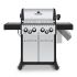 Broil King CRN-S490 Crown S490 Stainless Steel 4-Burner Gas Grill with Rotisserie and Side Burner, 57-Inches