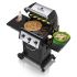 Broil King MON-320 Monarch 320 3-Burner Grill on 2-Wheel Cart, 22-Inches