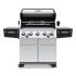 Broil King REG-S590P Regal S590 Pro 5-Burner Freestanding Grill with Side Burner, 32-Inches