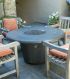 American Fire Designs Cosmopolitan Round Chat Height Firetable