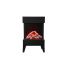 CUBE Fireplace with legs