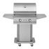 Delta Heat 26 Inch Gas Grill with Stainless Steel Pedestal