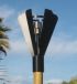 Fire by Design FSATTLP Fin Style Automated Tiki Torch with Faux Bamboo Pole