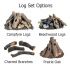 American Fyre Designs Log Set Options