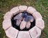 6 Piece Campfire Style Outdoor Ceramic Gas Log Set (14 Inch - 17 Inch Logs)