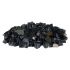Firegear GRL-BLACK-10 10-Pound Reflective Fireglass, 1/2 to 3/4-Inch, Ebony