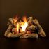 White Mountain Hearth LKFxx-V-ER-KIT Kensington Forest Ceramic Fiber Complete Fireplace Gas Log Set