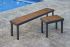 The Outdoor GreatRoom Company KW-LB Kenwood Series Patio Bench, Long