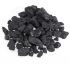 American Fireglass 10-Pound Black Lava Rock, Medium .5-1 Inch