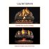 AFD Reduced Cordova Outdoor Gas Fireplace Log Set Options