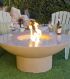 American Fyre Designs Lotus Chat Height Fire Table