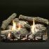 White Mountain Hearth LSxxWRS-Kit Refractory Super Stacked Wildwood Complete Fireplace Log Set