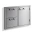 Sedona By Lynx Sedona Series Storage Door & Double Drawer Combo, 30-Inch