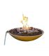 American Fyre Designs Marseille Fire Bowl with Water Spout, 48-Inch