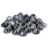 Real Fyre GLD-10-BL Black Luster Diamond Nuggets, 10 Pounds