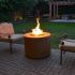 TOP Fires by The Outdoor Plus OPT-30RRxx Beverly Round Fire Pit, 30-Inches