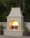 American Fyre Designs Phoenix Outdoor Gas Fireplace -Lifestyle
