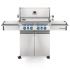 Napoleon Prestige PRO 500 Gas Grill On Cart with Rotisserie and Side Burner