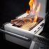 Napoleon Prestige Pro 665 Series Stainless Steel Propane Gas Grill Infrared Side Burner