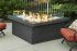 The Pointe Chat Height Fire Pit Table with Optional Glass Guard