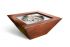 HPC Sierra Smooth Copper Bowl Fire Pit with Electronic Ignition EI Fire Pit Insert