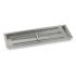 Rectangular Bowl Stainless Steel Fire Pit Burner Pan, 36 x 12 Inch - Burner Included