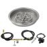 American Fireglass Spark Ignition Fire Pit Kit, Round Bowl Pan, 19 Inch, Natural Gas (NG)