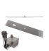 Fire by Design MGRTFBP-T Electronic Ignition Gas Fire Pit T-Burner Kit with Linear Flat Pan