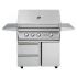 Twin Eagles 36 Inch Gas Grill On Cart with Drawers and Door