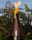 HPC Tiki Torches, Match Light - Hammered Copper