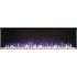 Napoleon Trivista Built-In 3-Sided Electric Fireplace Acrylic Crystals