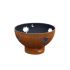 Fire Pit Art Tropical Moon Wood Fire Pit, No Flame