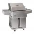 Memphis Grills VGB0002S Beale Street Stainless Steel Pellet Grill on Cart, Wi-Fi Controlled, 26-Inches