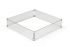 Hearth Products Controls WG25-SQ Fire Pit Glass Wind Guard, Square, 25-Inch