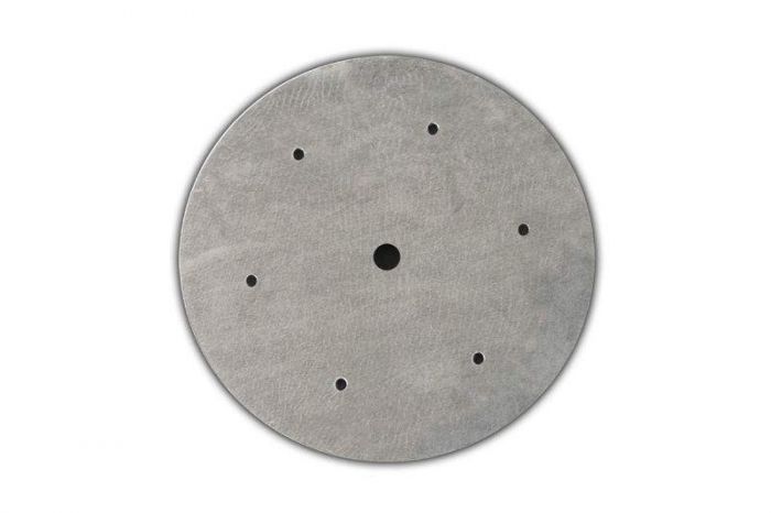 12-inch Round Flat Stainless Steel Fire Pit Burner Pan