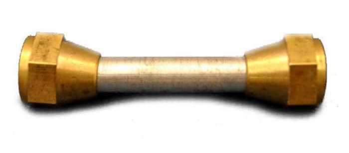 HPC Brass 3-Inch Swivel Connector, 3.8-Inch Flare Fittings