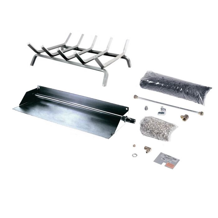 Rasmussen BFH Flaming Ember Stainless Steel Burner and Grate Kit