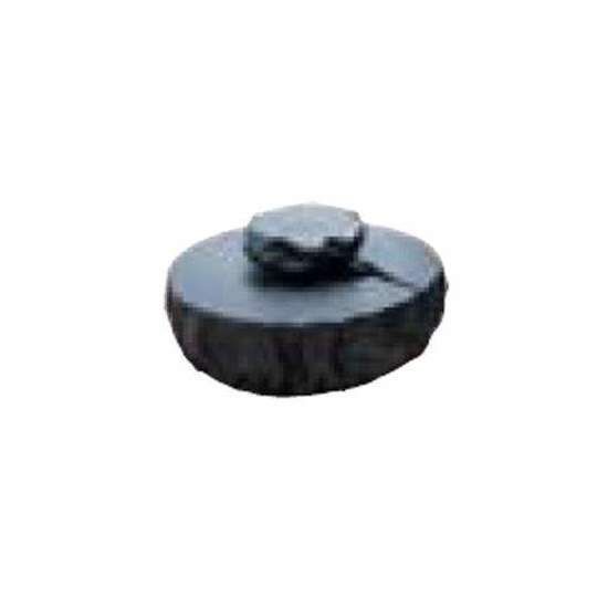 Hearth Products Controls Round Black Vinyl Fire Pit Cover for Evolution 360 Basin